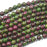 10mm Ruby Zoisite Round Gemstone Loose Beads Strand