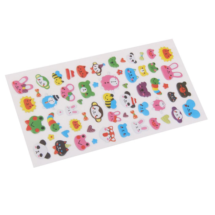 Cute Animals Puff Stickers Diary Scrapbook Card making Colourful