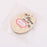 10pcs Happy Easter Egg Wooden Tag Embellishment with String