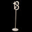 Wooden Shape Table Numbers Stick Set with Base 11-20