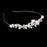 Wedding Bridal Crystal Rhinestone Pearl Decor Crown Headband Tiara