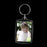 10pcs Rectangle Blank Insert Photo Picture Frame Split Ring Keychain 4*5.6CM