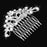 Vintage Crystal Butterfly Wedding Hair Comb Bridal Headpieces Hair Pieces