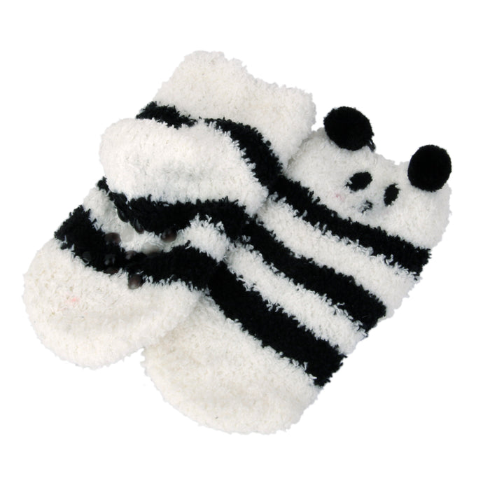 1~4Y Toddler Kids Socks Gift Box Coral Velvet Thicken Baby Cute panda Socks