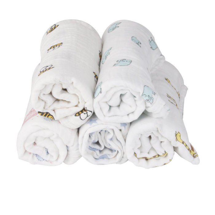 Crofta 1 Pcs Muslin Cotton Blanket Newborn Baby Blanket Swaddle Bath Towel Bee