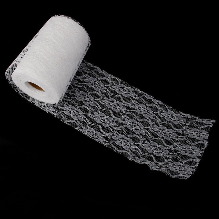 24Yard White Lace Roll Wedding Party Decor Craft