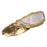 Women Girl Gold Ballet Pointe Gymnastics Leather Dance Shoes 37