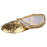 Women Girl Gold Ballet Pointe Gymnastics Leather Dance Shoes 37