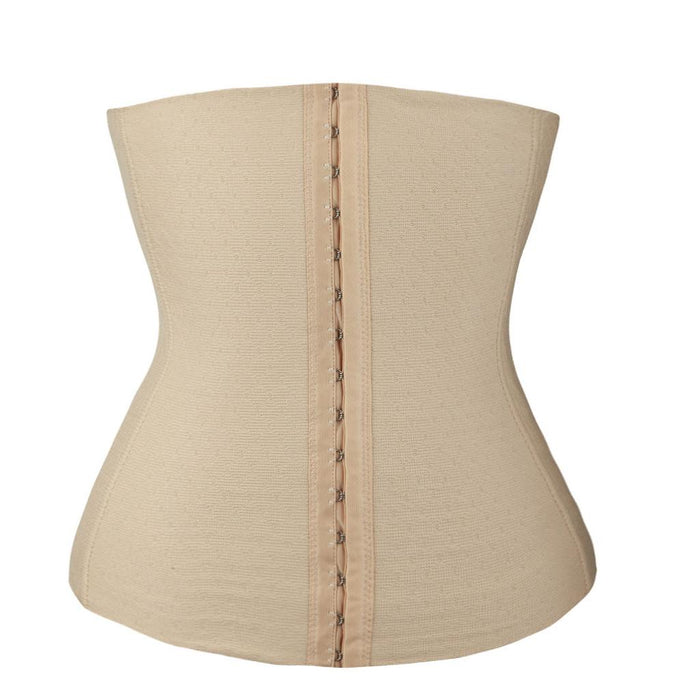 Crofta Women Waist Trainer Training Shaper Body Shapewear Underbust Belt Beige 3XL