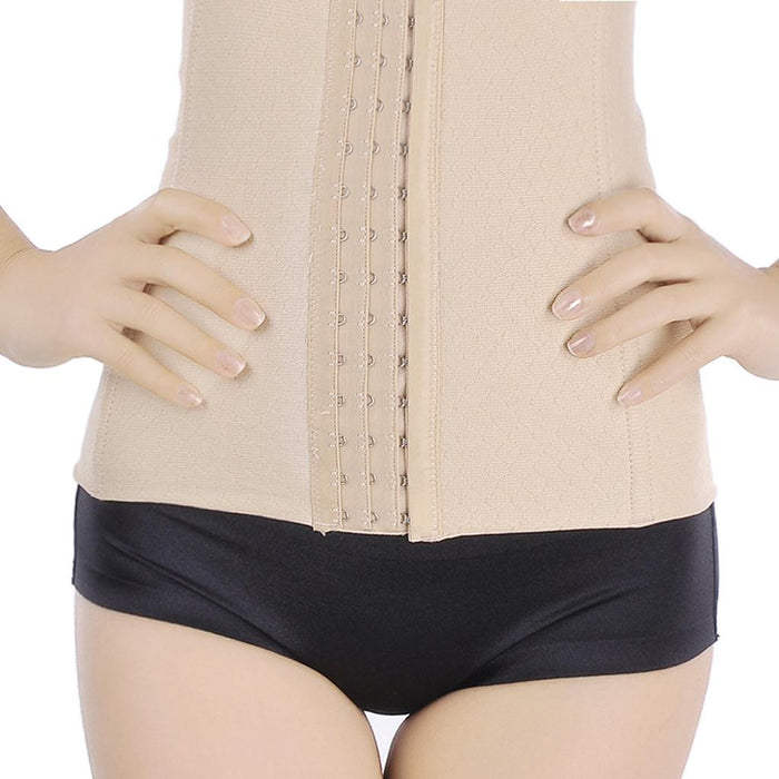 Crofta Women Waist Trainer Training Shaper Body Shapewear Underbust Belt Beige 3XL