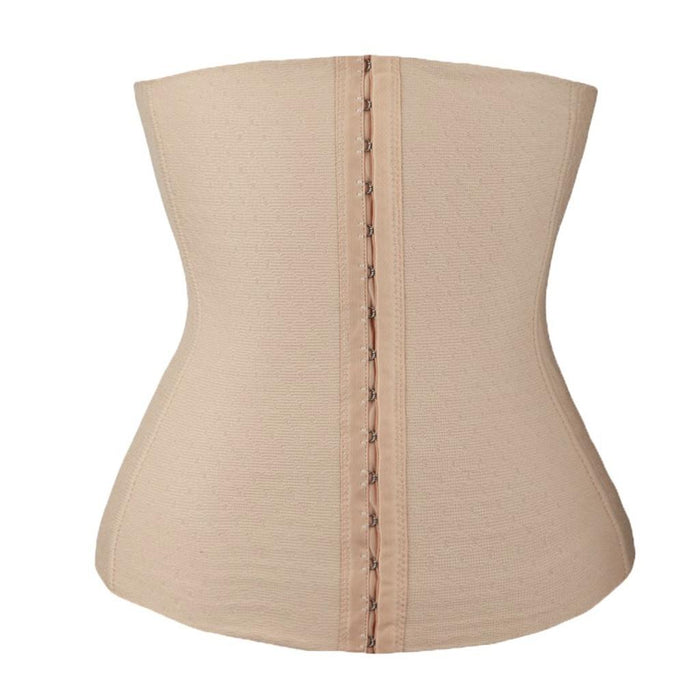 Crofta Women Waist Trainer Training Shaper Body Shapewear Underbust Belt Beige 3XL