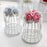 White Bird Cage Wedding Party Gift Box Favor Candy Chocolate Flower Decor