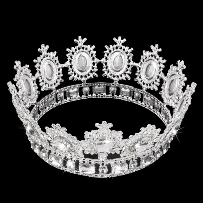 Wedding Party Bridal Prom Pageant Crystal Rhinestone Crown Tiara Headpiece