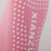 1 Pair Five Toe Rubber Yoga Pilates Fitness Socks Non Slip Massage Pink