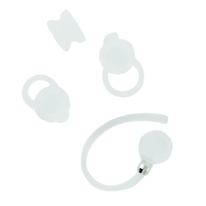 Crofta Set Replacement Ear Hook Buds Gels for MOTOROLA ELITE Flip Bluetooth Headset