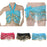 Crofta Womens Belly Dance Fancy Dress Clothing Costume Outfit Hip Scarf Wrap Belt Skirt with 128 False Gold Coins Baby Blue