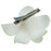 Crofta Women Girls Ladies Plumeria Flower Foam Hair Clip Pin Headwear Hair Accessory Green