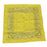 Crofta Paisley Bandana Kerchief Head Wrap Coverchief - Yellow