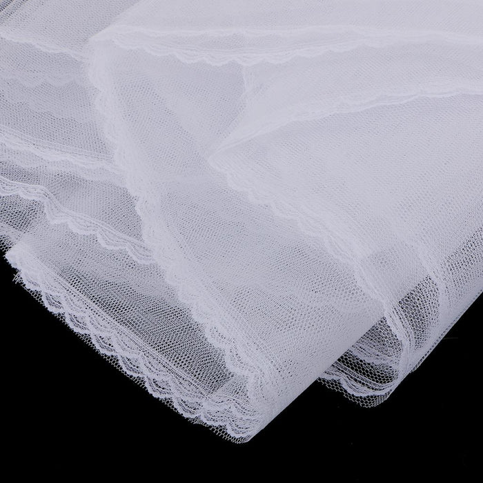 Crofta 1 Hoop Two Layers Wedding Ball Gown  Long Crinoline Petticoat