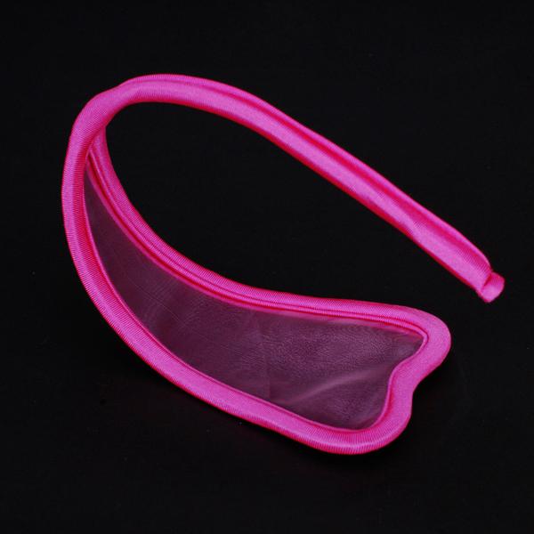 Women Sexy Heart-shaped Net C-string Invisible Underwear Rose