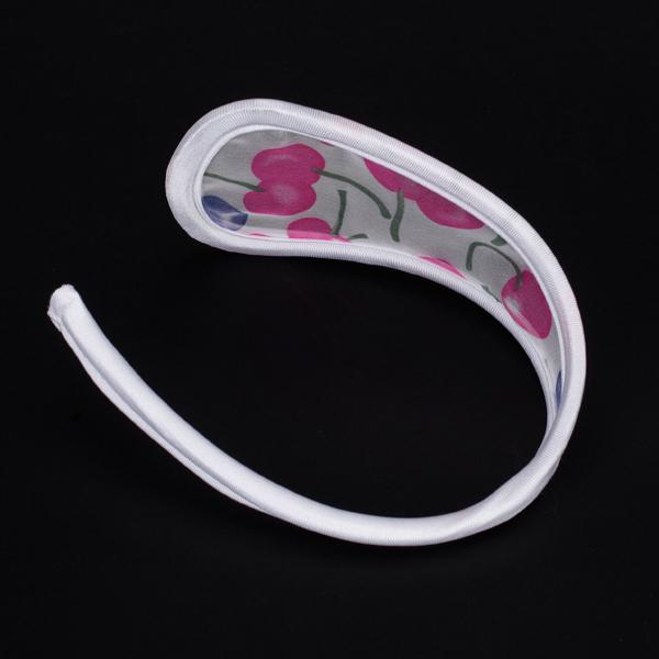 Women Sexy White Edge Cherry Prints Semitransparent C-string Invisible Underwear