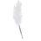 Crofta Wedding Bridal Party White Ostrich Quill Feather Guest Book Signing Pen Bowknot