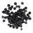 Crofta 100pcs Tattoo Rubber Nipples - Black