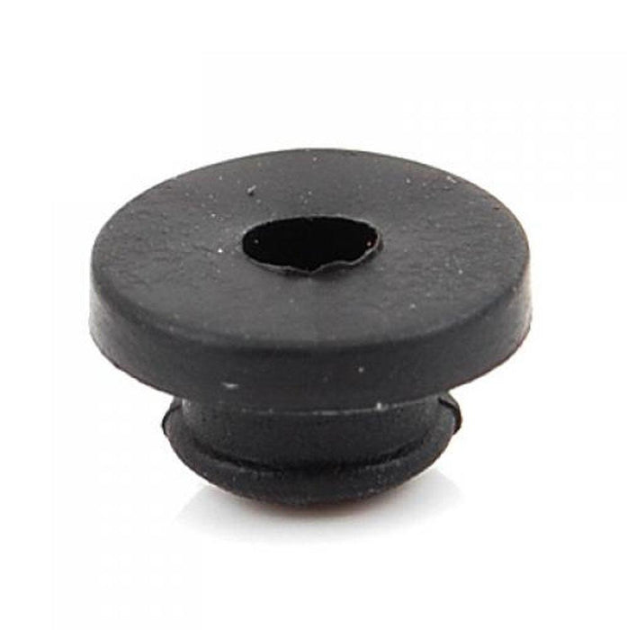 Crofta 100pcs Tattoo Rubber Nipples - Black