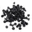 Crofta 100pcs Tattoo Rubber Nipples - Black