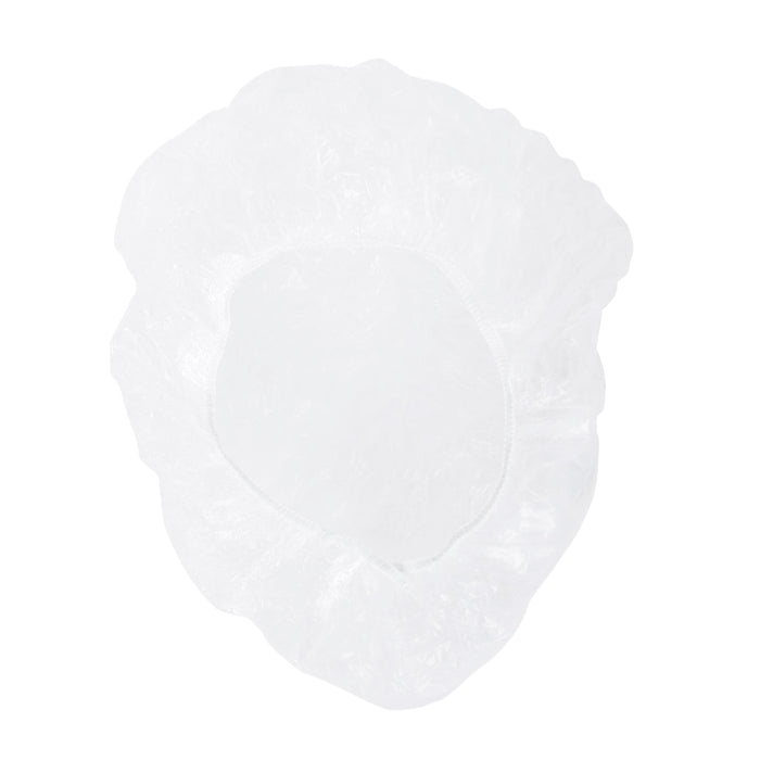 Crofta 100Pcs Disposable Clear Shower Hair Caps for Spa Salon