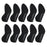 Crofta 10pcs Nylon Golf Iron Club Putter Head Cover Case Headcovers