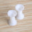 Crofta 2 PCS 6 Gauge 4mm Silicone Tunnel Ear Plug Expander Stretcher (White)