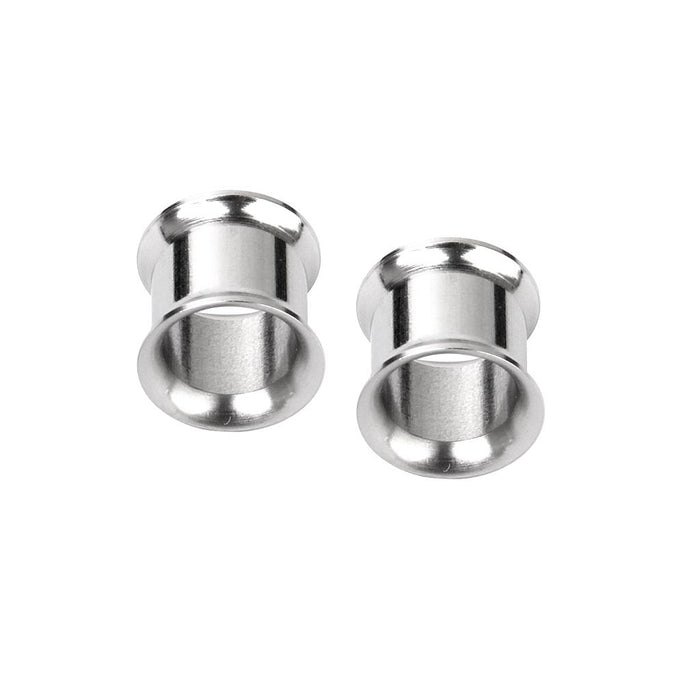 Crofta 2 PCS 00 Gauge 10mm Stainless Steel Tunnel Ear Plug Expander Stretcher