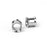 Crofta 2 PCS 00 Gauge 10mm Stainless Steel Tunnel Ear Plug Expander Stretcher