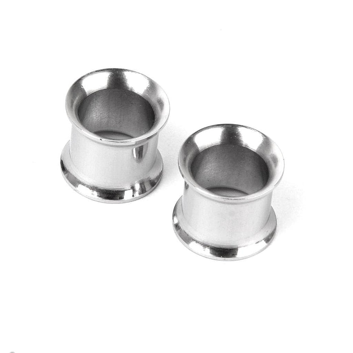 Crofta 2 PCS 00 Gauge 10mm Stainless Steel Tunnel Ear Plug Expander Stretcher