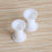 Crofta 2 PCS 4 Gauge 5mm Silicone Tunnel Ear Plug Expander Stretcher (White)