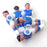 Crofta 11pcs Foosball Man Table Guys Man Soccer Player Part - Blue