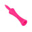 Crofta 100Pcs Golf Tee Double-deck Hot Pink Tee SN006 60MM