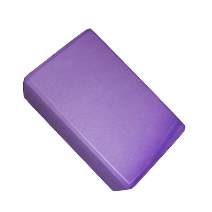 Crofta Yoga Foaming Foam Brick Block Home Gym Exercise Fitness Sport Tool Purple