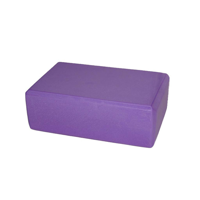 Crofta Yoga Foaming Foam Brick Block Home Gym Exercise Fitness Sport Tool Purple