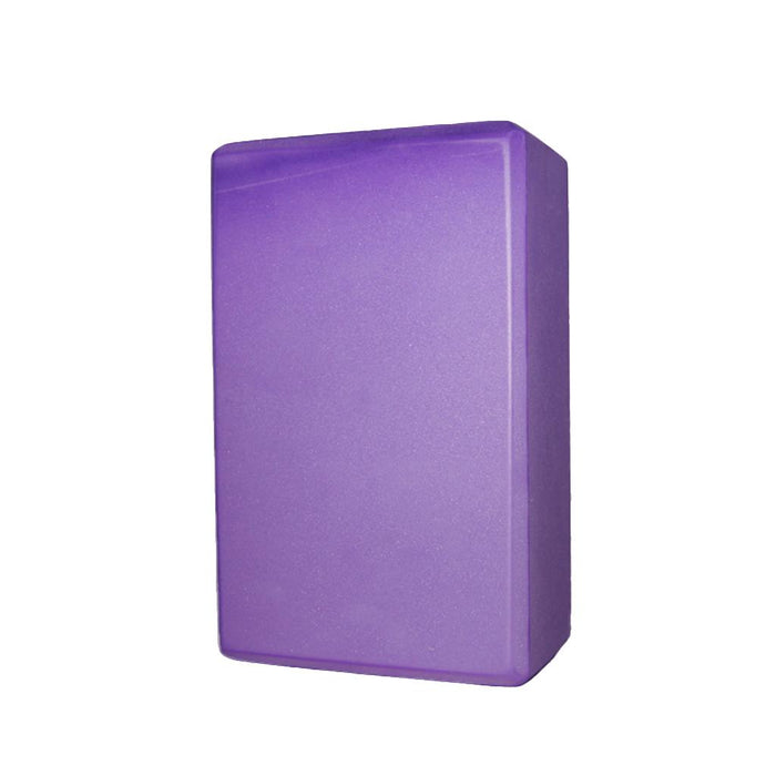 Crofta Yoga Foaming Foam Brick Block Home Gym Exercise Fitness Sport Tool Purple