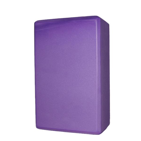 Crofta Yoga Foaming Foam Brick Block Home Gym Exercise Fitness Sport Tool Purple