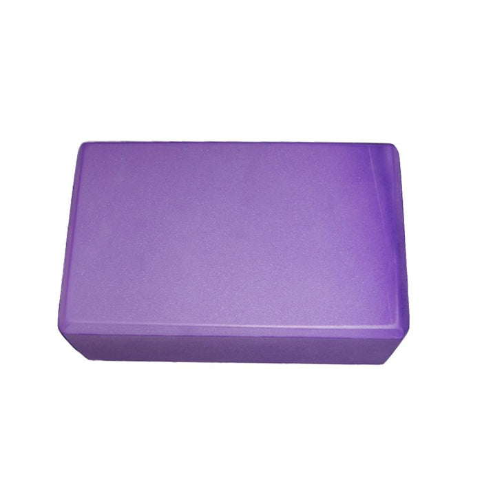 Crofta Yoga Foaming Foam Brick Block Home Gym Exercise Fitness Sport Tool Purple