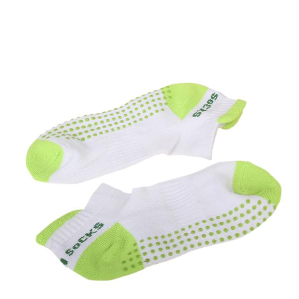 Crofta Women Non Slip Massage Granule Yoga Socks - Green