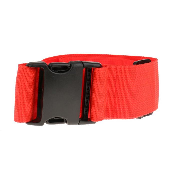 Crofta Long Luggage Packing Belt Suitcase Strap Safety Strap Red