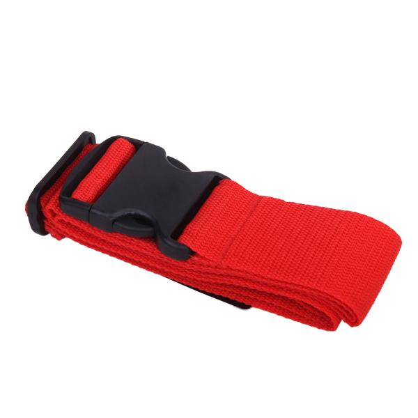 Crofta Long Luggage Packing Belt Suitcase Strap Safety Strap Red