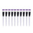 Crofta 10Pcs Facial Mask Brush Skin Care Beauty Makeup Tool 9887