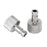 Crofta 2 Pcs Airbrush Quick Disconnect Coupler Hose Release Adapter 1/8" fittings