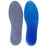 Crofta 1 Pair Men Blue Detachable 2-Layer Height Increase Full Insoles Shoe Pad 5CM