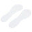 Crofta 1 Pair Transparent 3/4 Length Gel Insoles Cushions for Women Shoes Fatigue Relief